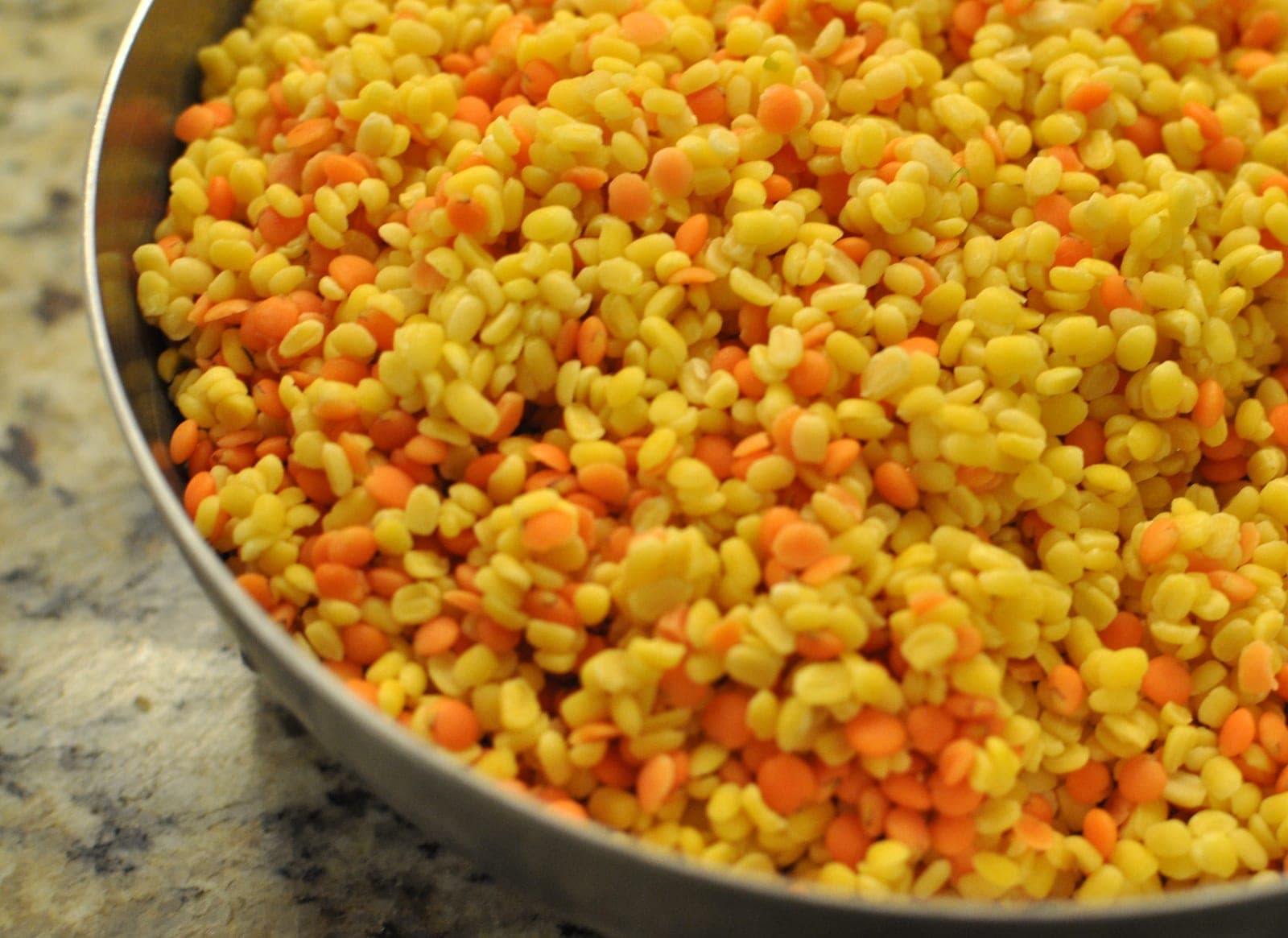 Split Lentils, Red Masoor and Yellow